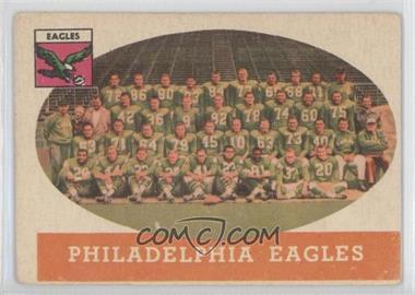 1958 Topps - [Base] #109 - Philadelphia Eagles [Good to VG‑EX]