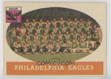 1958 Topps - [Base] #109 - Philadelphia Eagles [Good to VG‑EX]