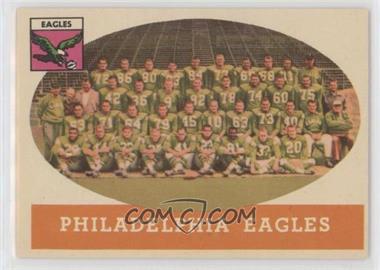 1958 Topps - [Base] #109 - Philadelphia Eagles