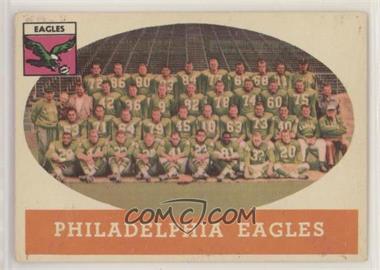 1958 Topps - [Base] #109 - Philadelphia Eagles [Good to VG‑EX]