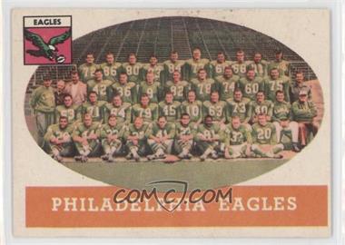 1958 Topps - [Base] #109 - Philadelphia Eagles