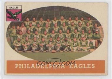 1958 Topps - [Base] #109 - Philadelphia Eagles