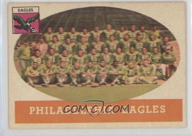 1958 Topps - [Base] #109 - Philadelphia Eagles