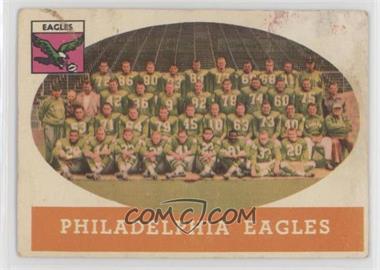 1958 Topps - [Base] #109 - Philadelphia Eagles [Good to VG‑EX]