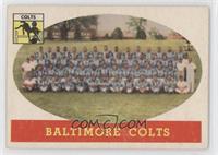 Baltimore Colts Team [Noted]