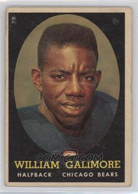 1958 Topps - [Base] #114 - Willie Galimore [Good to VG‑EX]