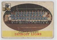 Detroit Lions Team [COMC RCR Poor]