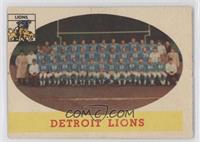Detroit Lions Team