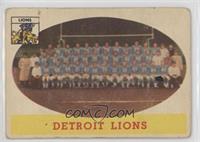 Detroit Lions Team [COMC RCR Poor]