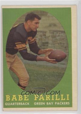 1958 Topps - [Base] #118 - Babe Parilli