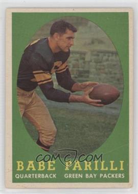 1958 Topps - [Base] #118 - Babe Parilli