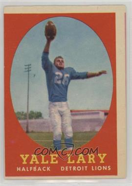 1958 Topps - [Base] #18 - Yale Lary