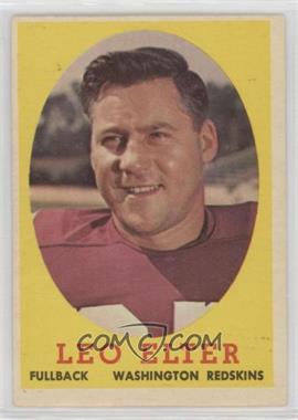 1958 Topps - [Base] #25 - Leo Elter