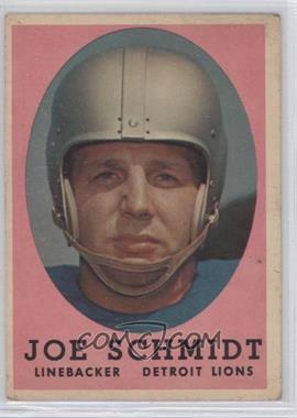 1958 Topps - [Base] #3 - Joe Schmidt
