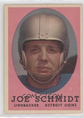 1958 Topps - [Base] #3 - Joe Schmidt