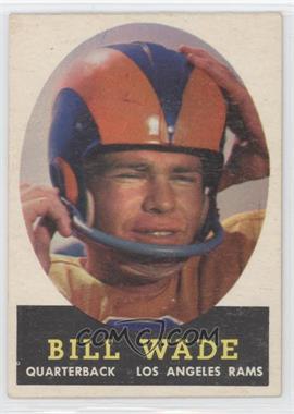 1958 Topps - [Base] #38 - Billy Wade