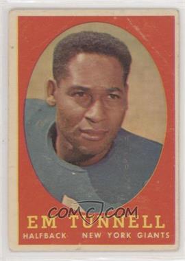 1958 Topps - [Base] #42 - Emlen Tunnell [Poor to Fair]