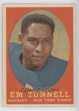 1958 Topps - [Base] #42 - Emlen Tunnell [Good to VG‑EX]