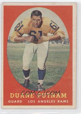 1958 Topps - [Base] #55 - Duane Putnam [Noted]