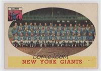 New York Giants Team [Good to VG‑EX]