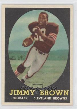 1958 Topps - [Base] #62 - Jim Brown