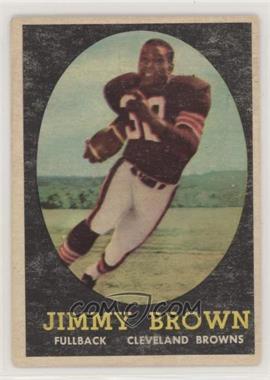 1958 Topps - [Base] #62 - Jim Brown