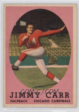 1958 Topps - [Base] #65 - Jimmy Carr [Good to VG‑EX]