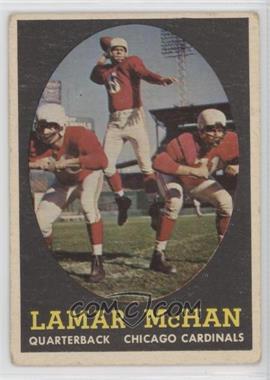 1958 Topps - [Base] #68 - Lamar McHan [Good to VG‑EX]