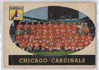 Chicago Cardinals Team [Poor to Fair]