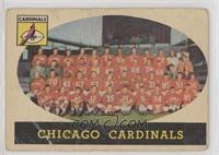 Chicago Cardinals Team [COMC RCR Poor]