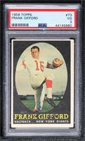 Frank Gifford [PSA 3 VG]