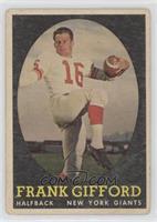 Frank Gifford [Poor to Fair]