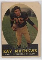 Ray Mathews [Poor to Fair]