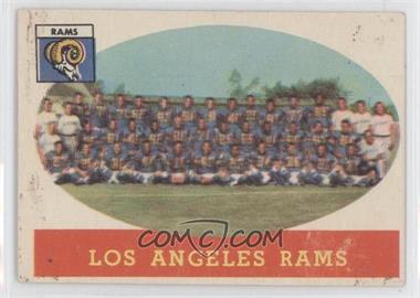 1958 Topps - [Base] #85 - Los Angeles Rams Team