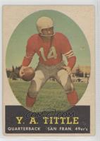 Y.A. Tittle [Good to VG‑EX]