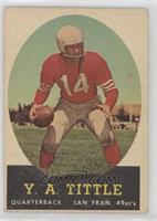 Y.A. Tittle [Good to VG‑EX]