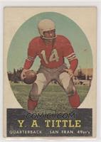 Y.A. Tittle [COMC RCR Very Good‑Excellent]