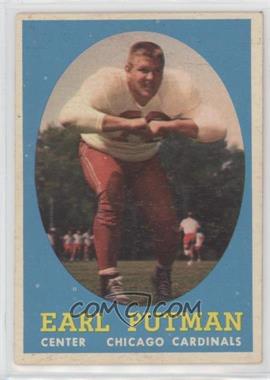 1958 Topps - [Base] #88 - Earl Putman