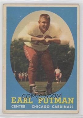 1958 Topps - [Base] #88 - Earl Putman