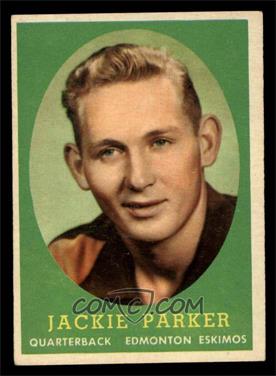 1958 Topps CFL - [Base] #18 - Jackie Parker [EX]