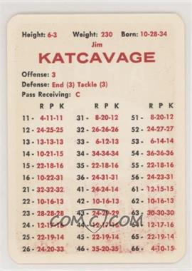 1959-65 APBA Football Great Teams of the Past - [Base] #_JIKA - Jim Katcavage