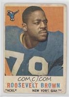 Roosevelt Brown [COMC RCR Poor]