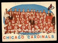 Checklist (Chicago Cardinals Team) [GOOD]