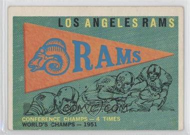 1959 Topps - [Base] #126 - Los Angeles Rams Team [Poor to Fair]