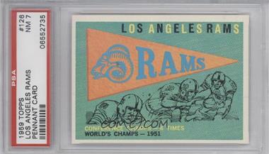 1959 Topps - [Base] #126 - Los Angeles Rams Team [PSA 7 NM]