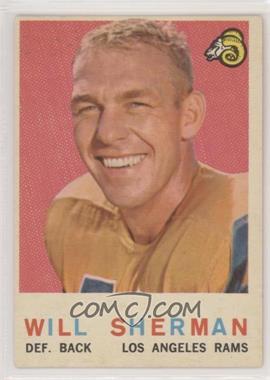 1959 Topps - [Base] #127 - Will Sherman