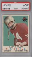 Y.A. Tittle [PSA 6 EX‑MT]