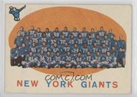 New York Giants Team