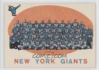New York Giants Team [Good to VG‑EX]