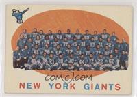 New York Giants Team